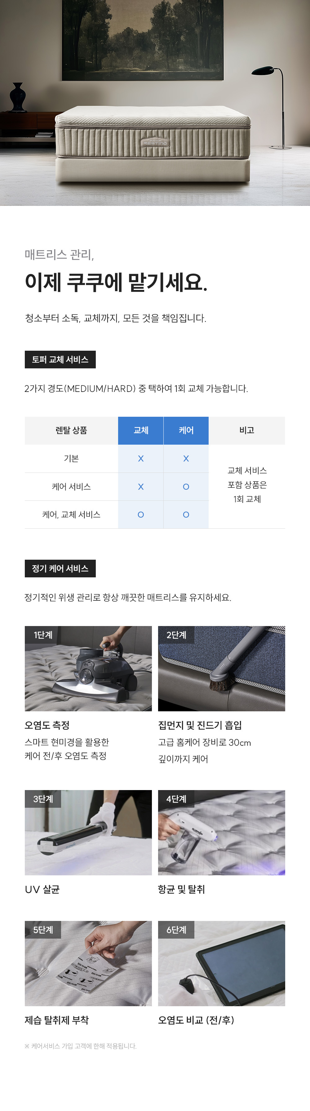 쿠쿠 레스티노 매트리스 킹 K CRM-D01HE(M/H)K