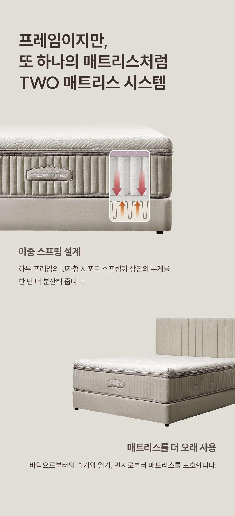 쿠쿠 레스티노 프레임 슈퍼싱글 SS CRF-F02TMPBSS