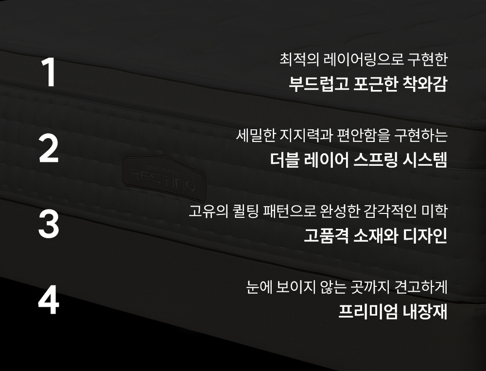 쿠쿠 레스티노 매트리스 슈퍼싱글 SS CRM-E01HEMSSS