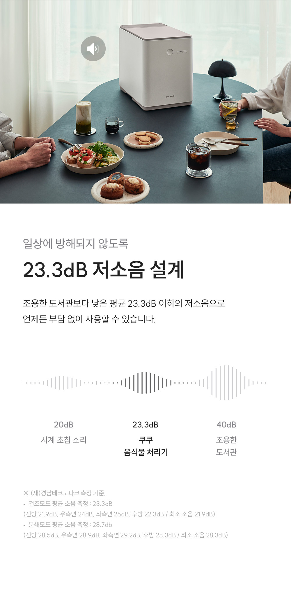 쿠쿠 음식물처리기 2.6L CFD-D301DCN(G/W)