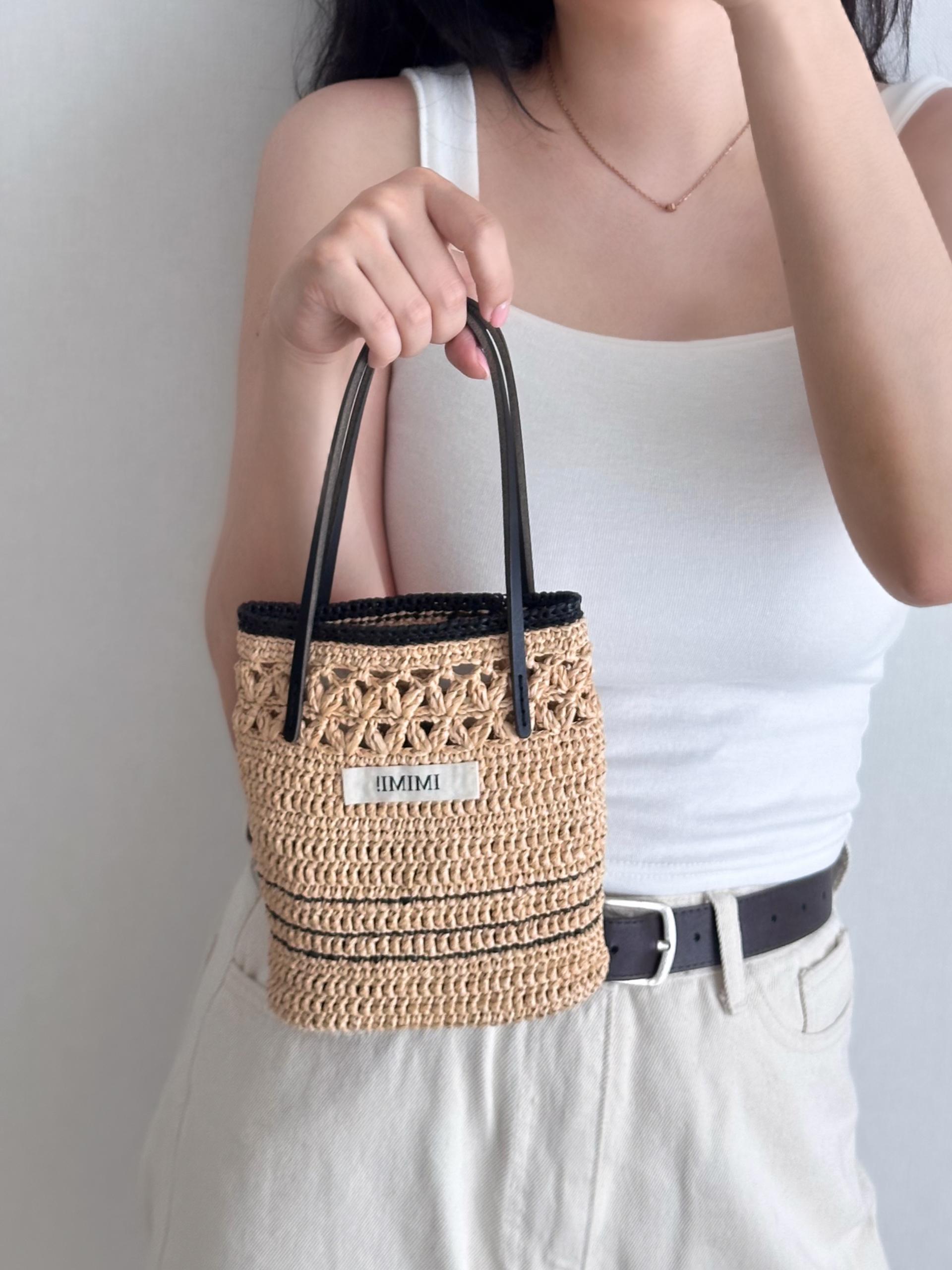 corsage net bag DIY (코바늘뜨개)