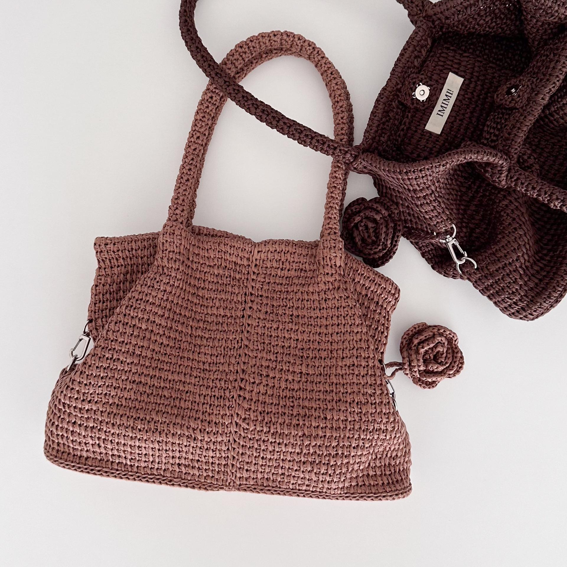 corsage net bag DIY (코바늘뜨개)