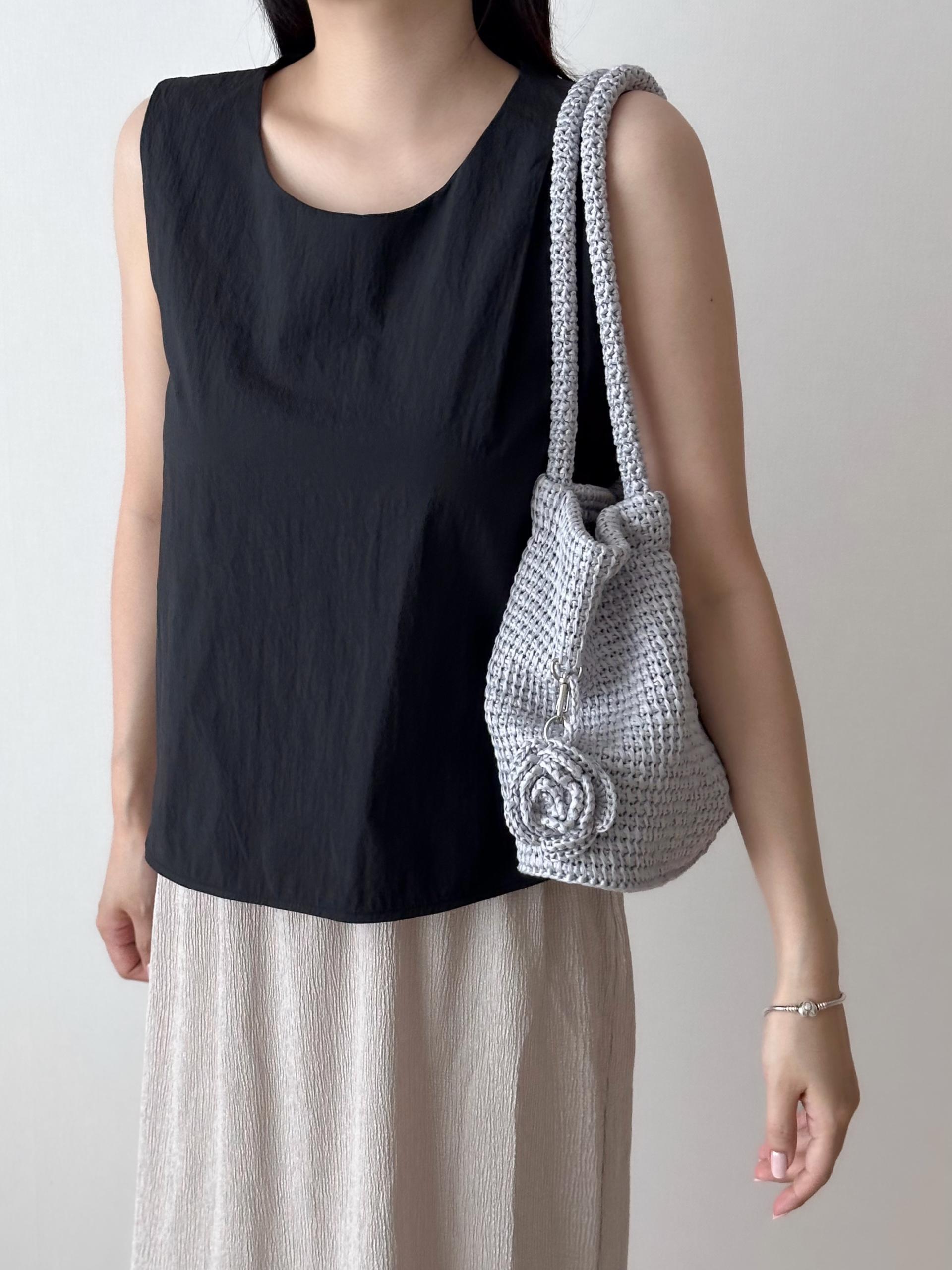corsage net bag DIY (코바늘뜨개)