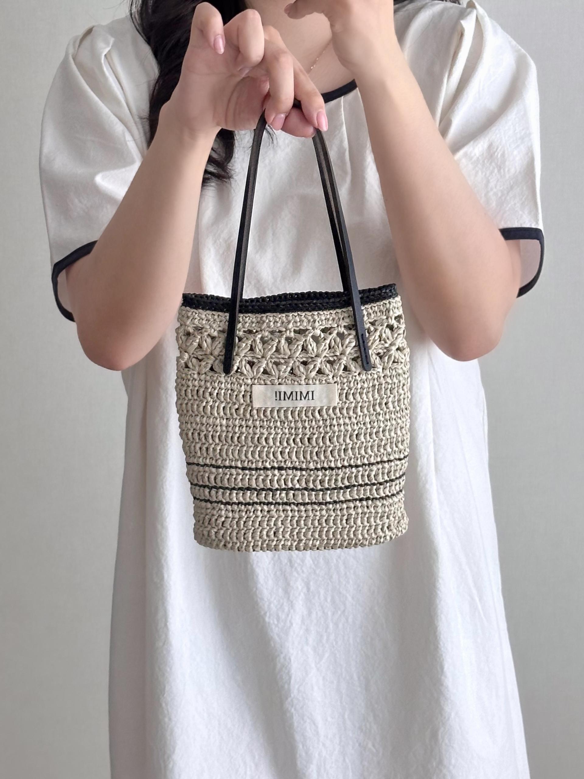 corsage net bag DIY (코바늘뜨개)