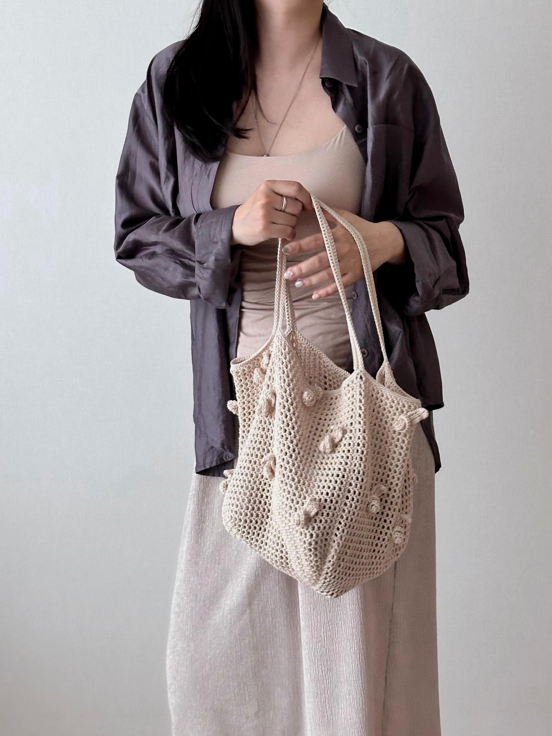 corsage net bag DIY (코바늘뜨개)