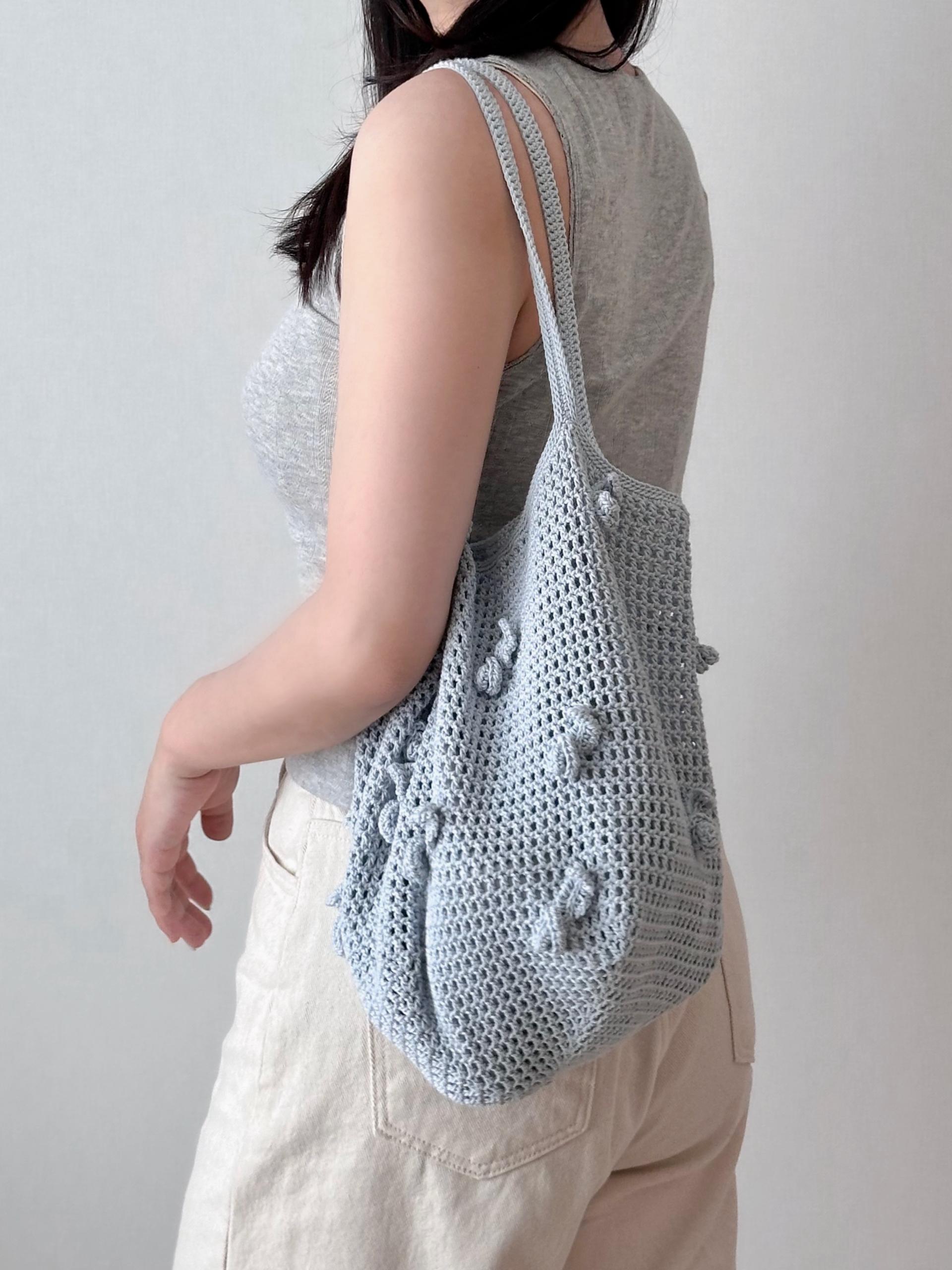 corsage net bag DIY (코바늘뜨개)