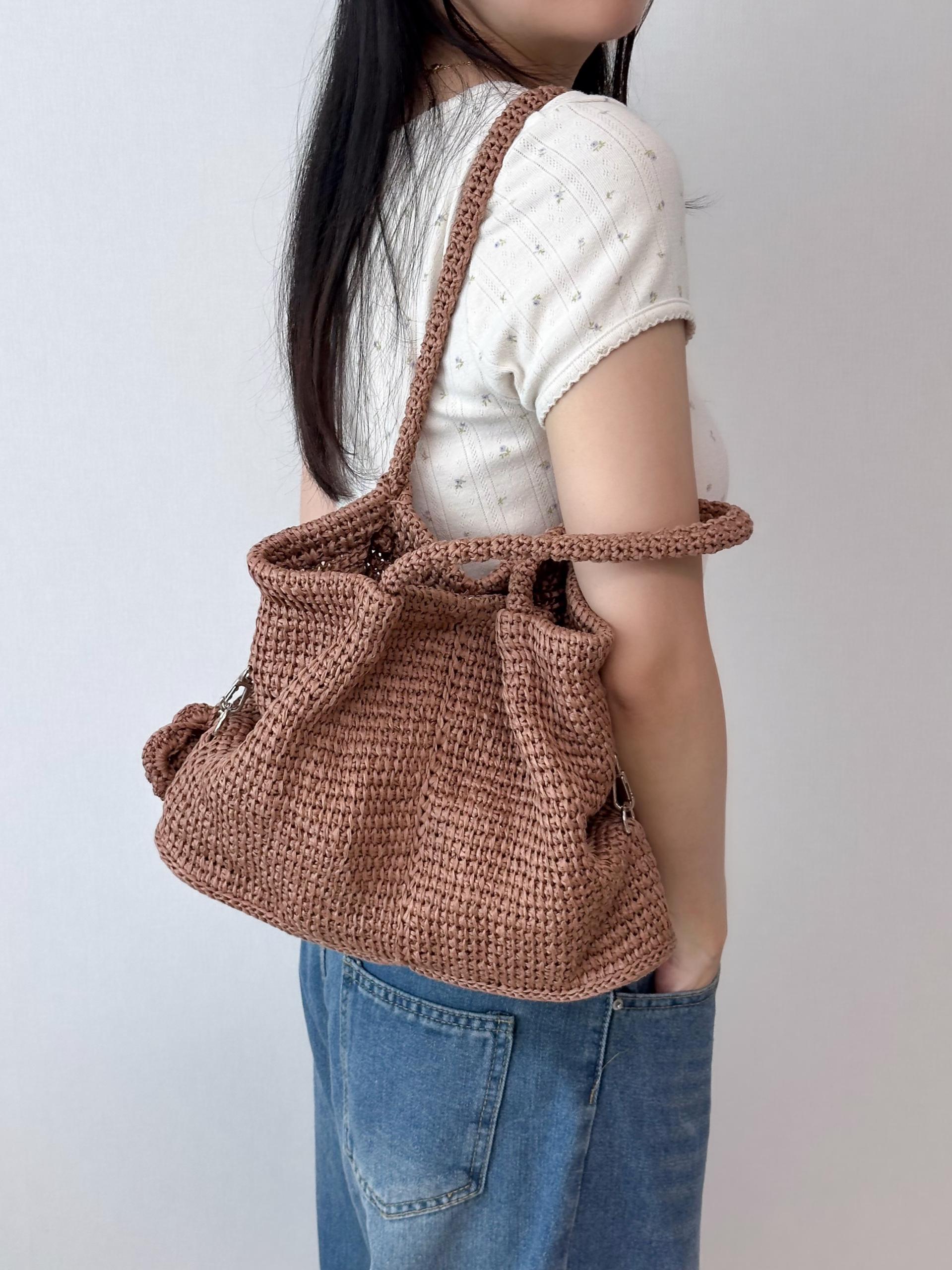 corsage net bag DIY (코바늘뜨개)