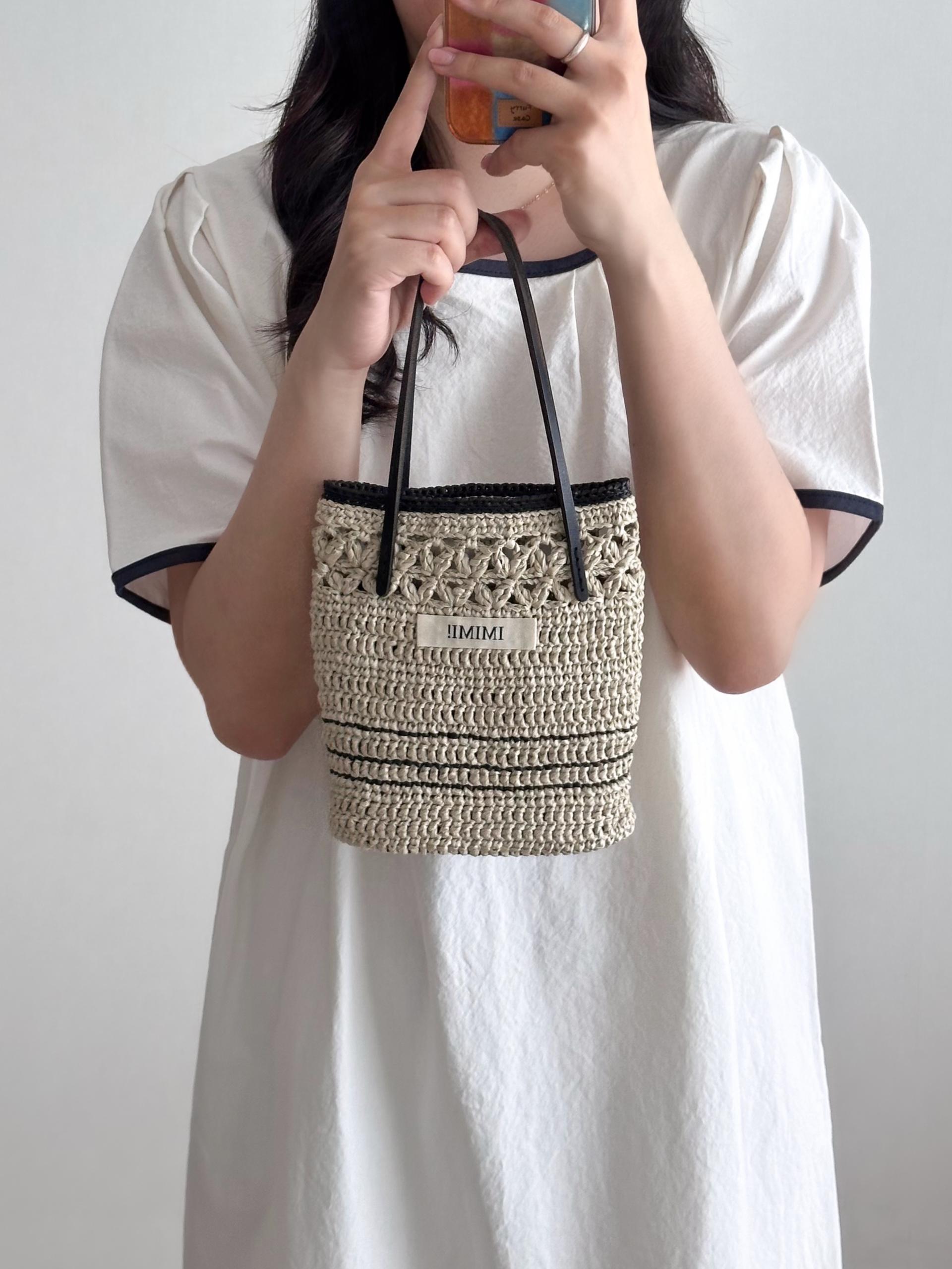 corsage net bag DIY (코바늘뜨개)