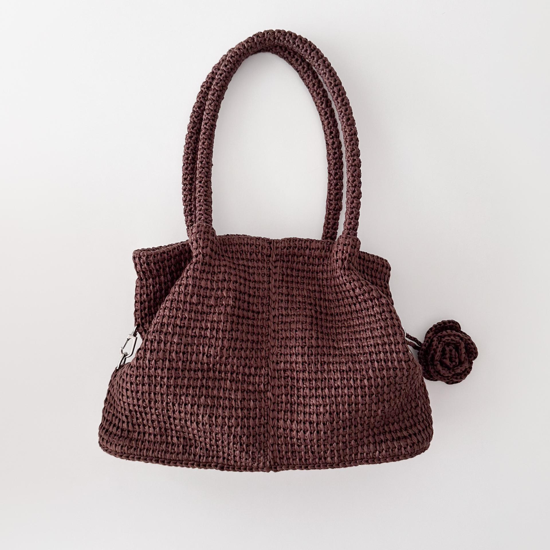 corsage net bag DIY (코바늘뜨개)