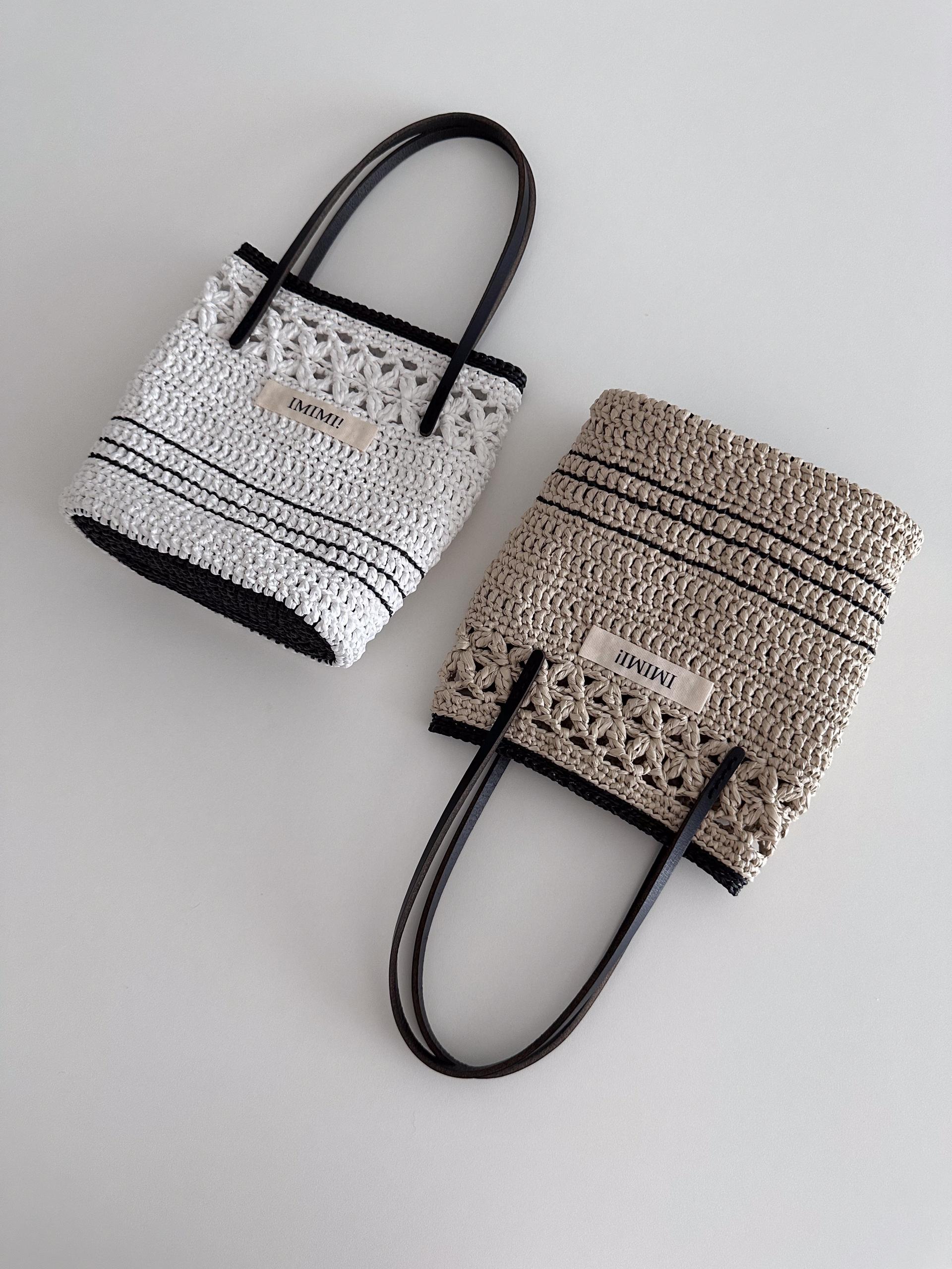 corsage net bag DIY (코바늘뜨개)