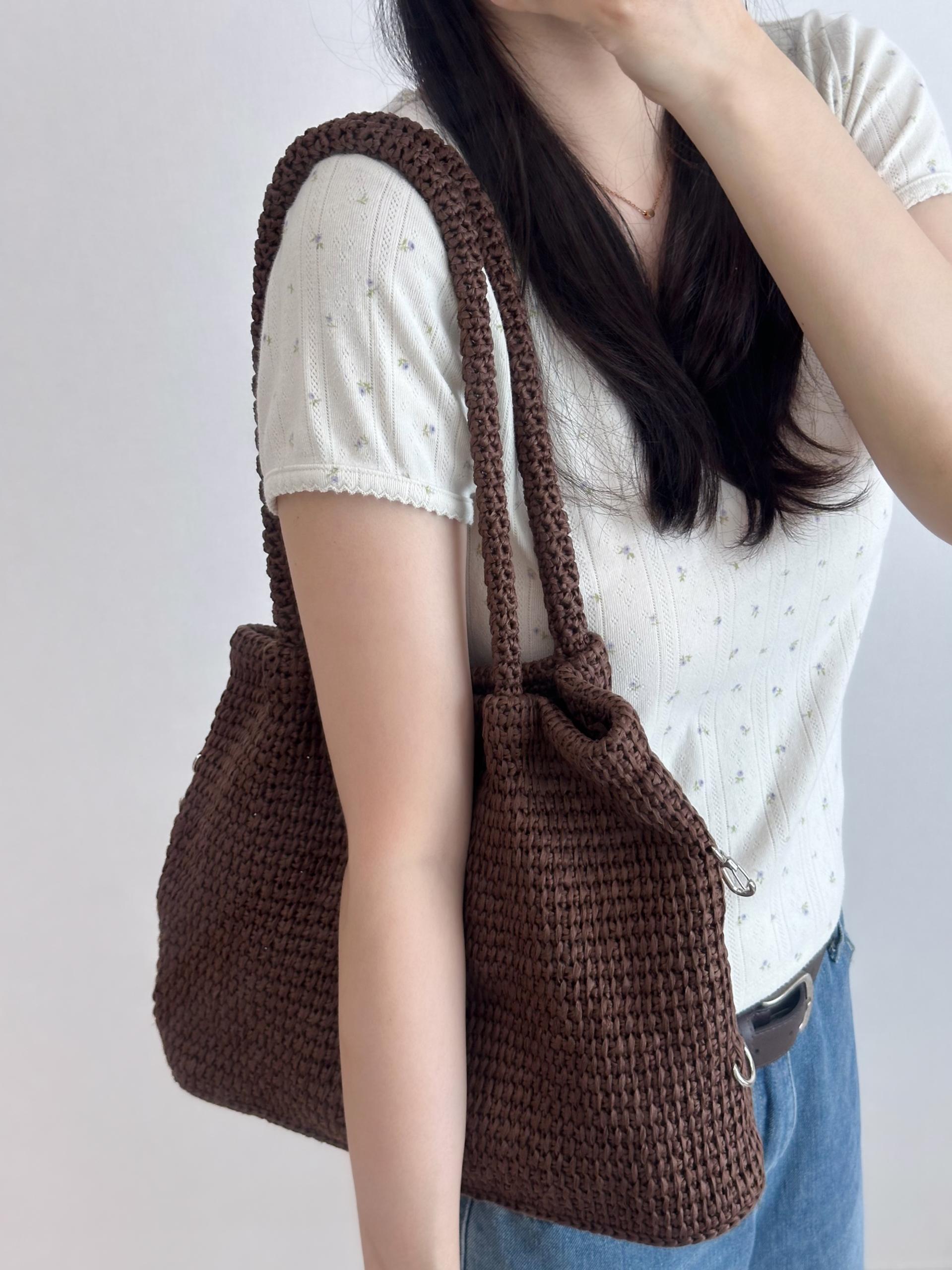 corsage net bag DIY (코바늘뜨개)