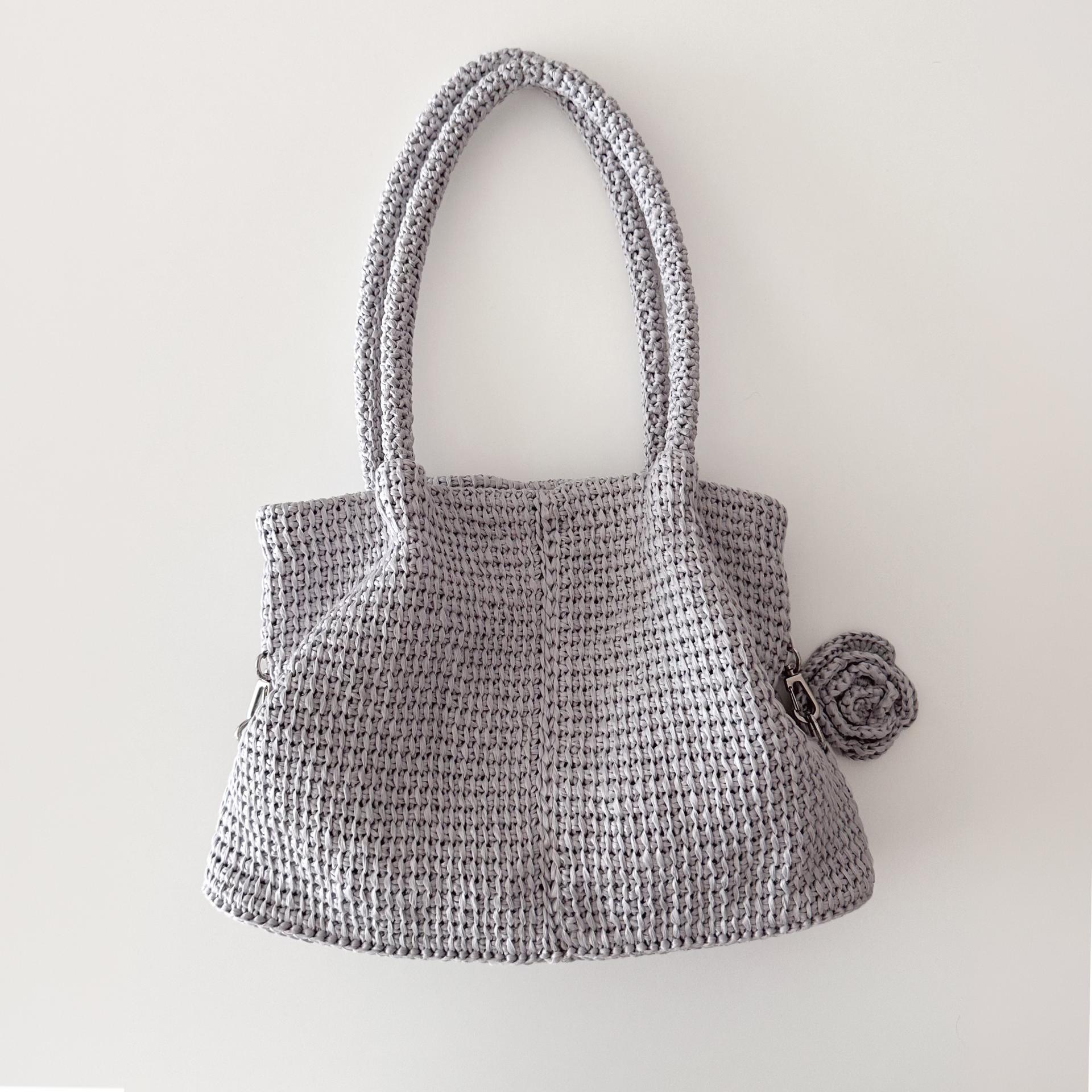 corsage net bag DIY (코바늘뜨개)