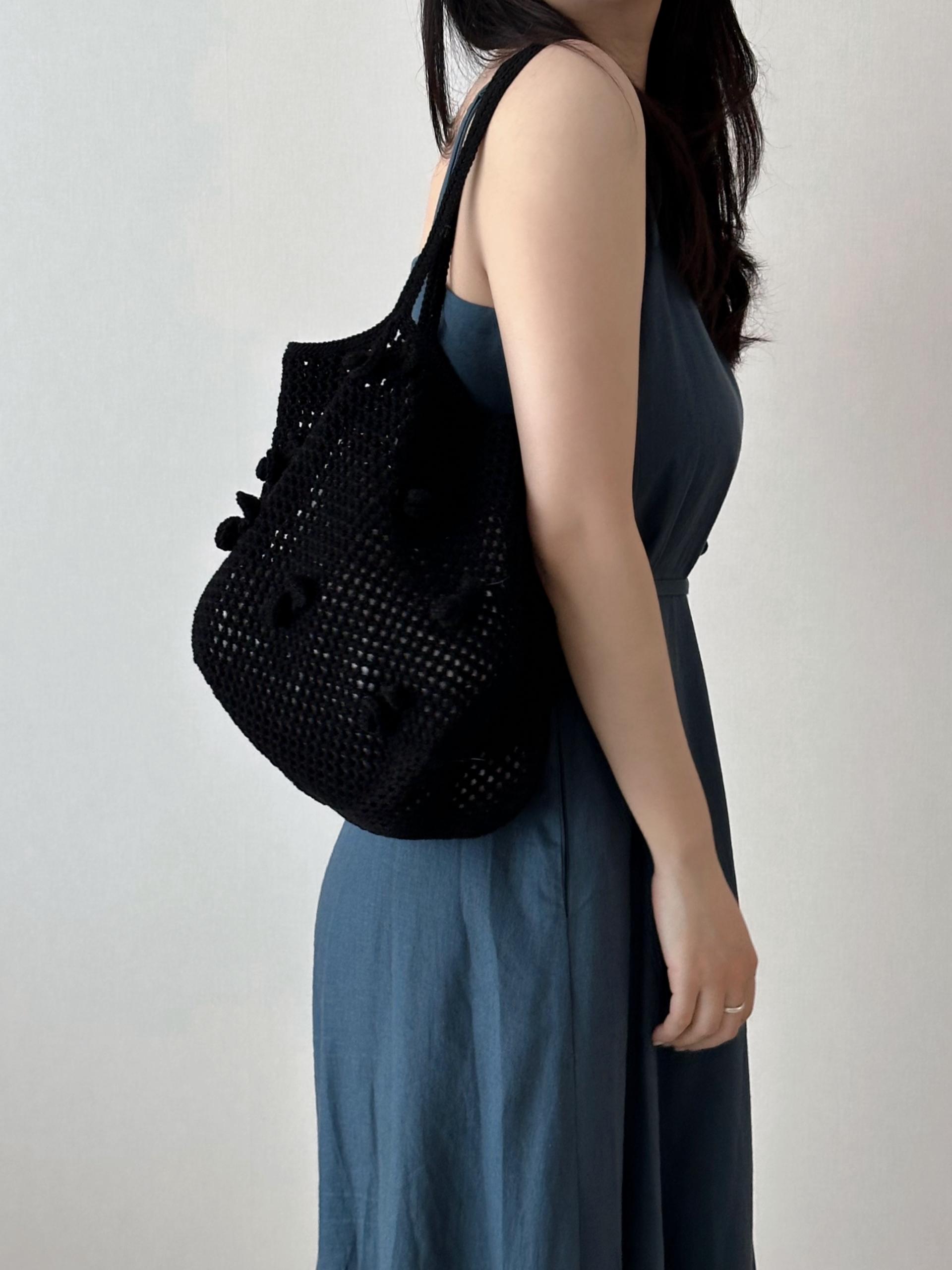 corsage net bag DIY (코바늘뜨개)