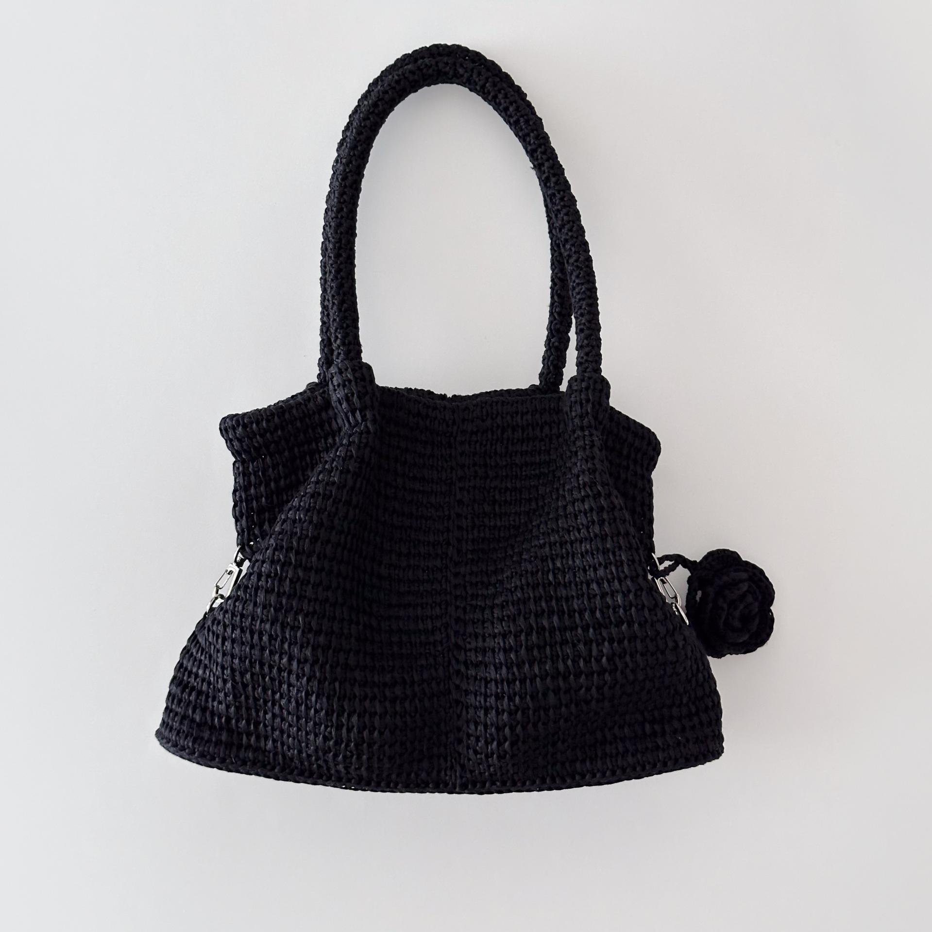 corsage net bag DIY (코바늘뜨개)