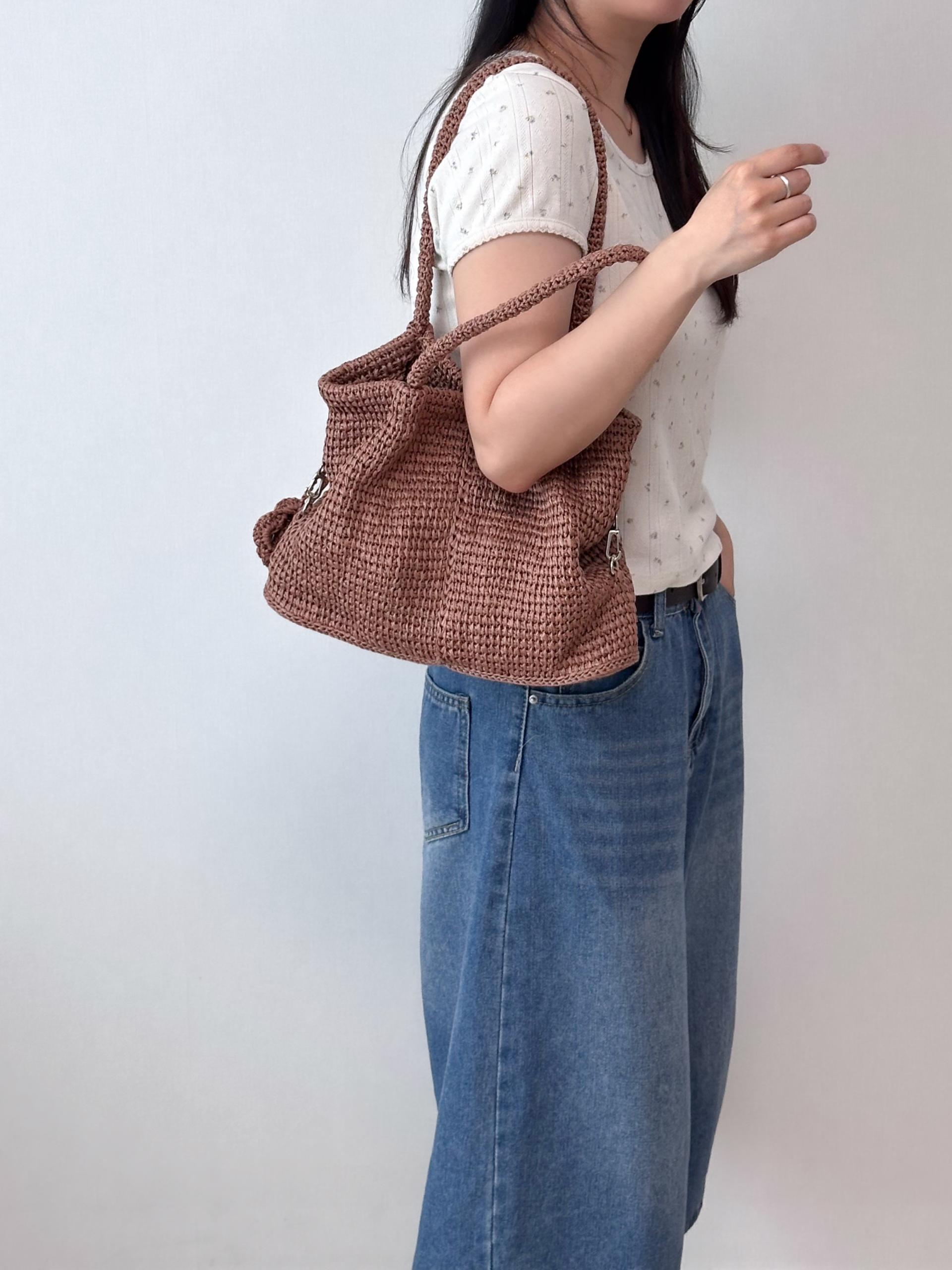 corsage net bag DIY (코바늘뜨개)