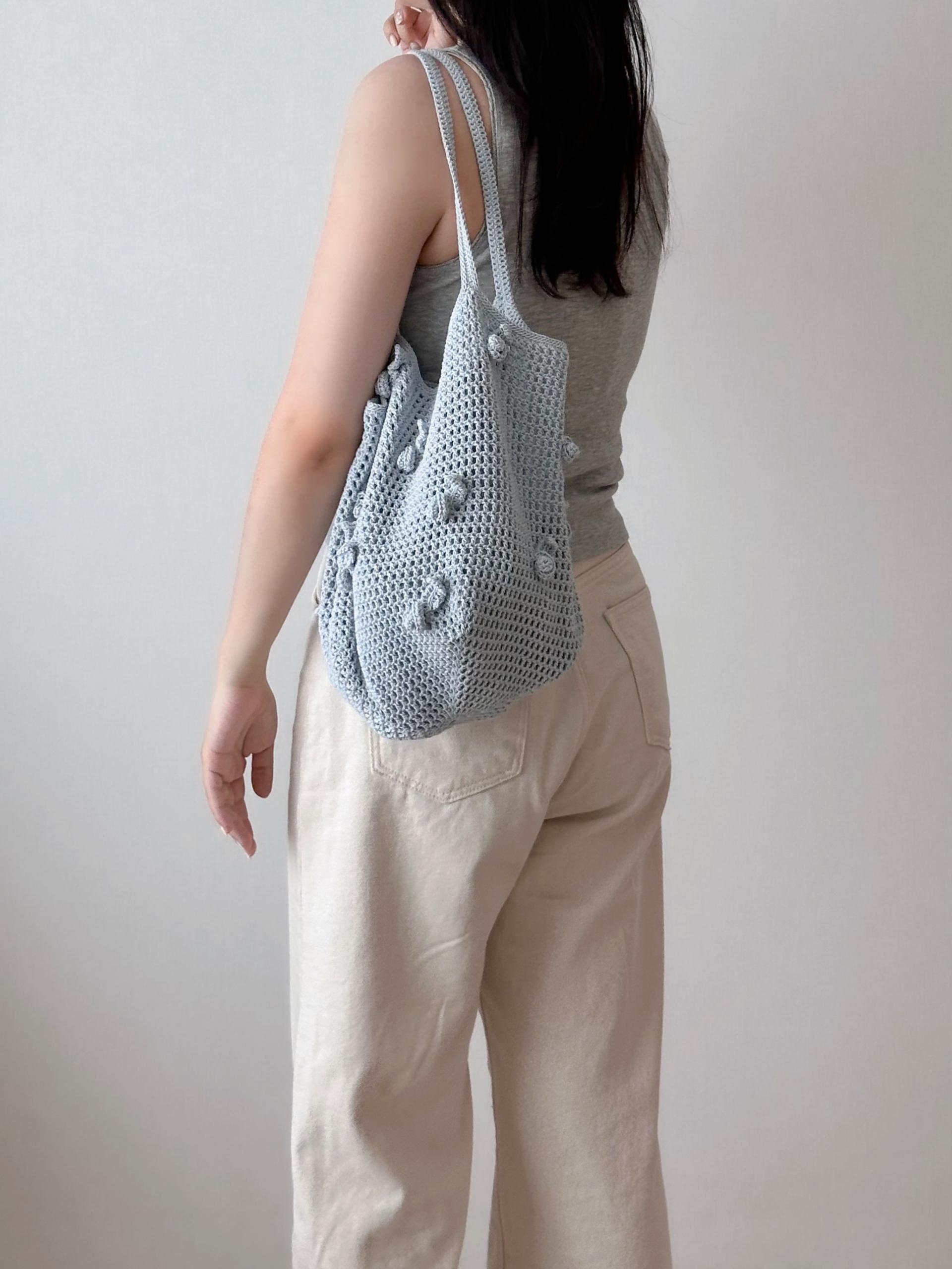 corsage net bag DIY (코바늘뜨개)