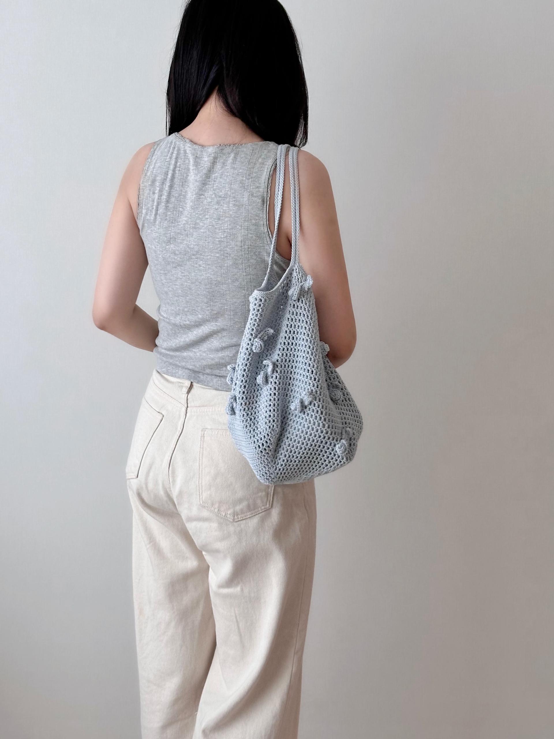 corsage net bag DIY (코바늘뜨개)