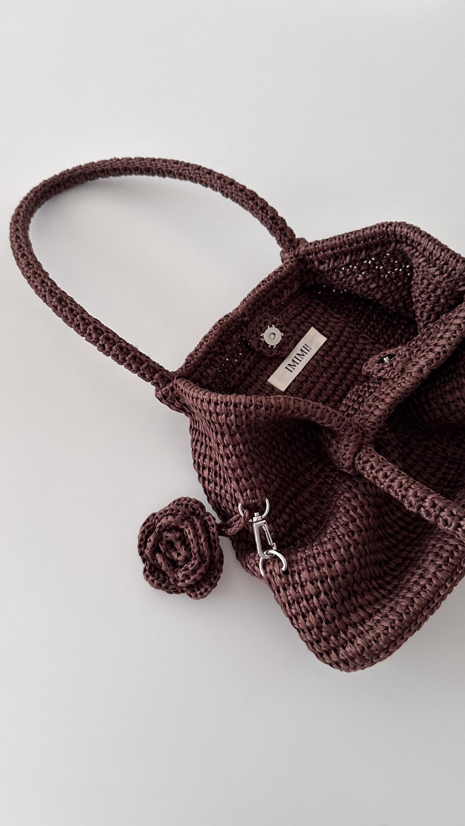 corsage net bag DIY (코바늘뜨개)