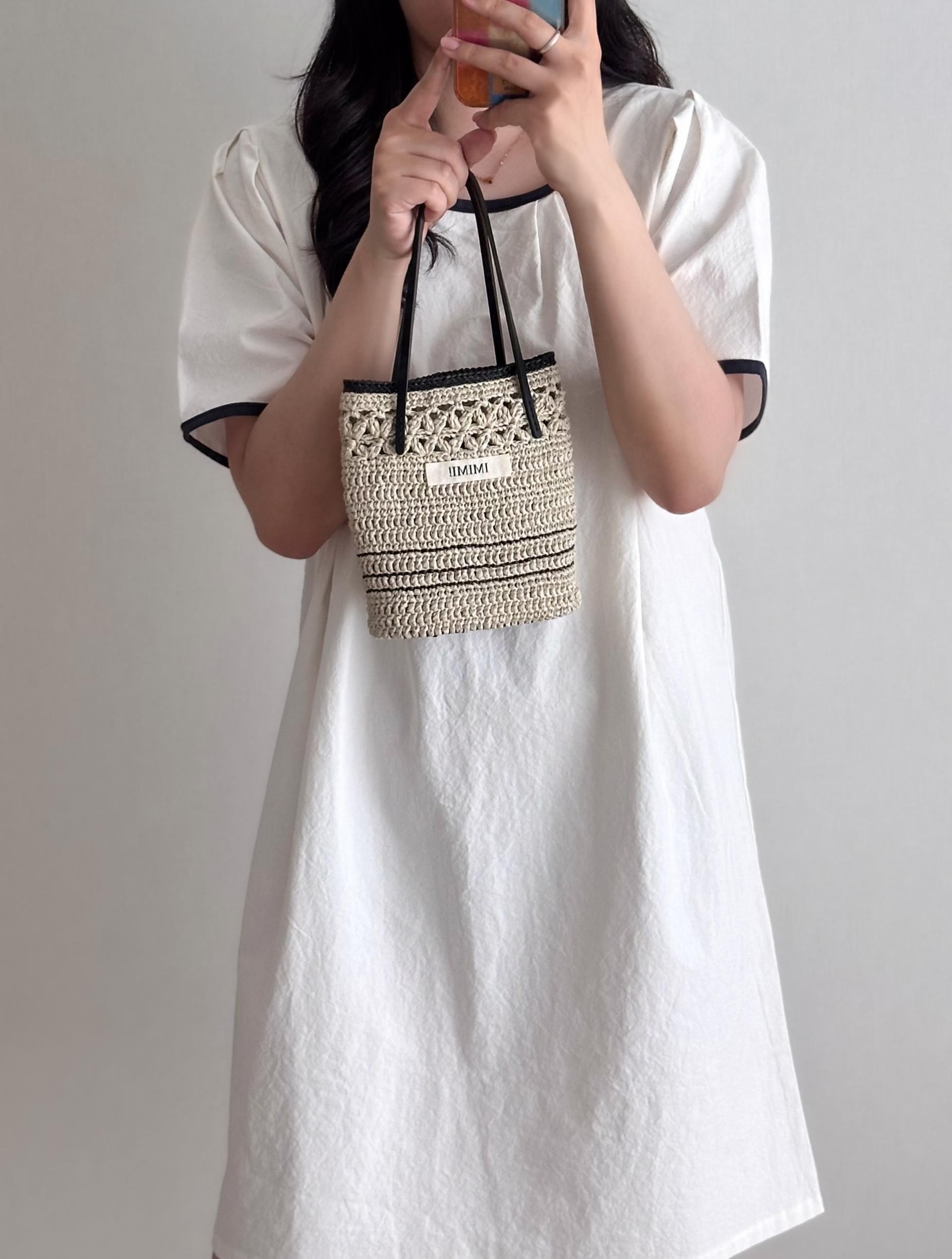 corsage net bag DIY (코바늘뜨개)