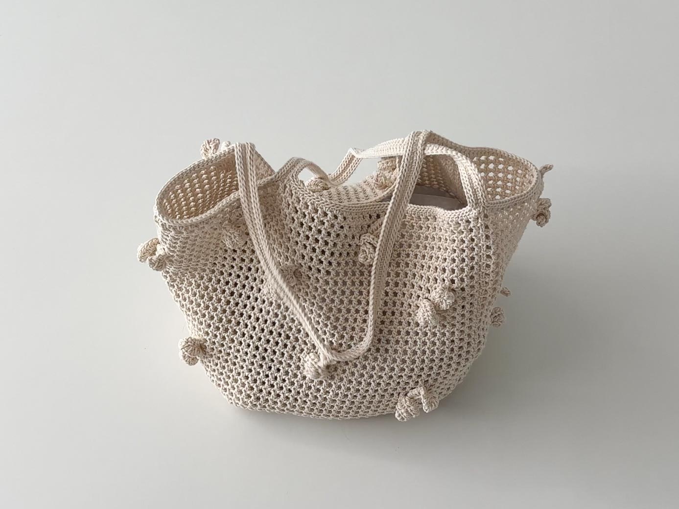 corsage net bag DIY (코바늘뜨개)