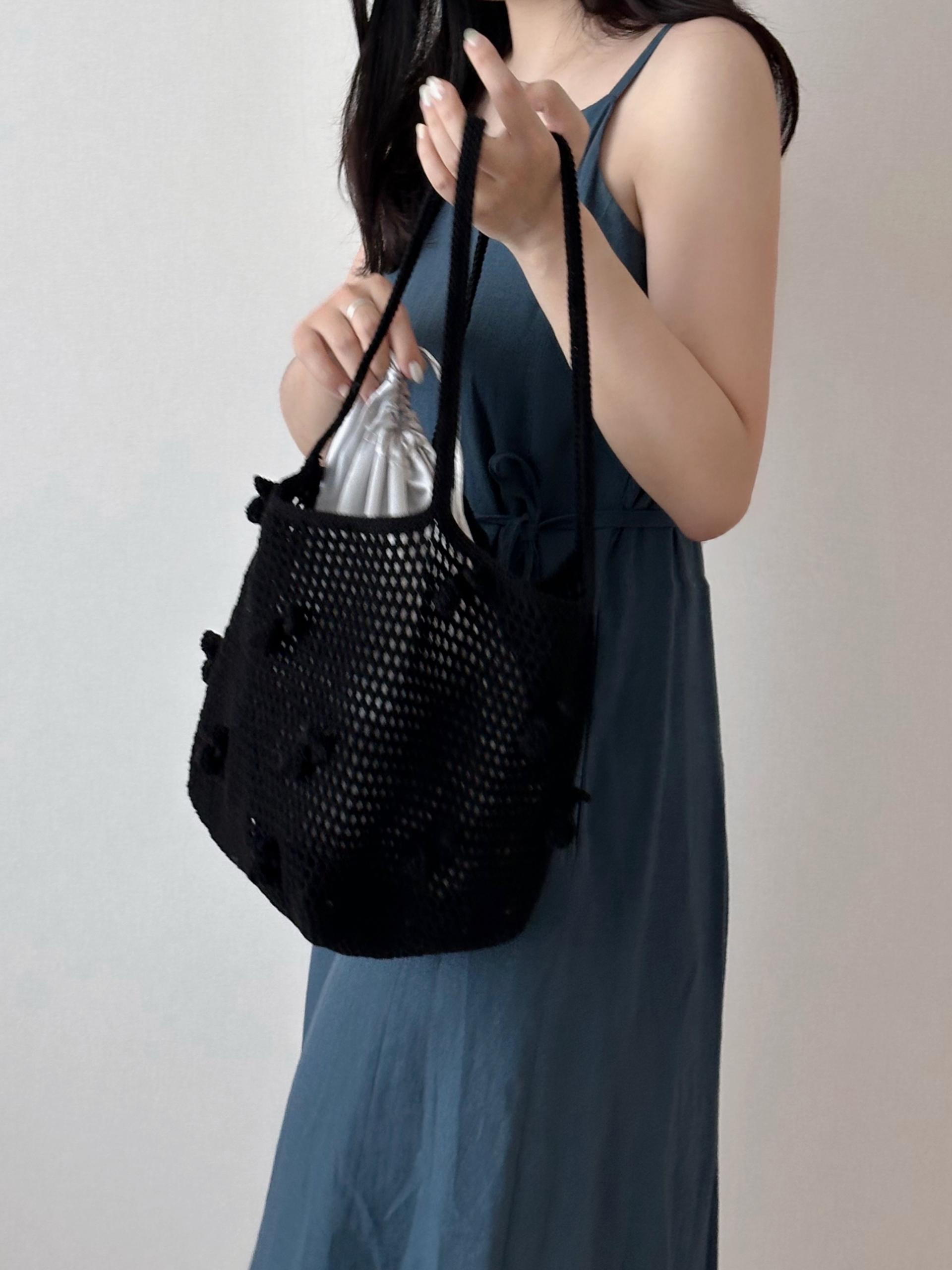 corsage net bag DIY (코바늘뜨개)