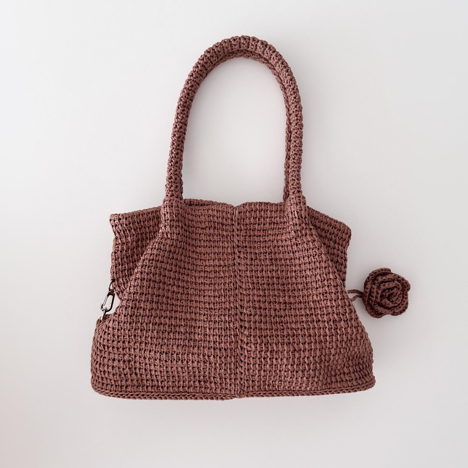 corsage net bag DIY (코바늘뜨개)