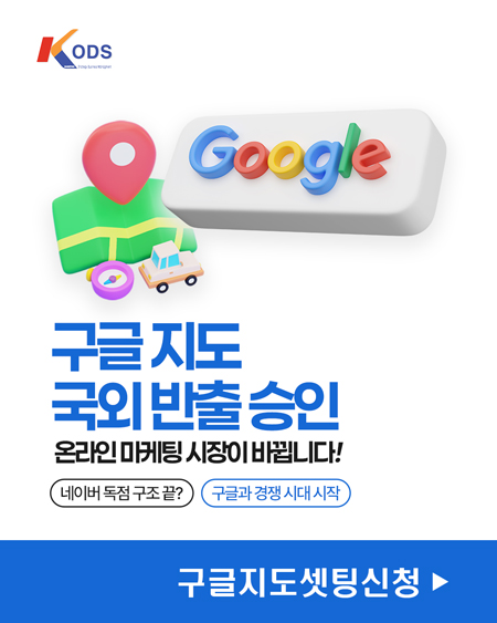 구글지도 국외반출 승인