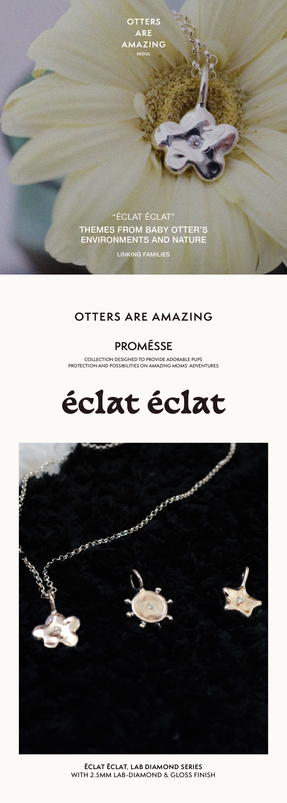 [Lab Dia] Éclat Necklace