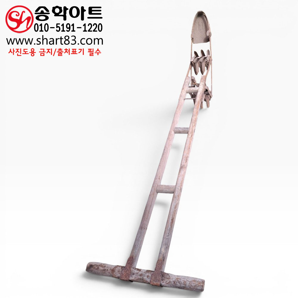 [옛날 민속 농기구류] 제초기 잡초제거기 전통 농경 방식 재래식 농사 도구 박물관 전시관 옛 농업 기구 드라마 시대극 영화 행사 연출 옛날 소품
