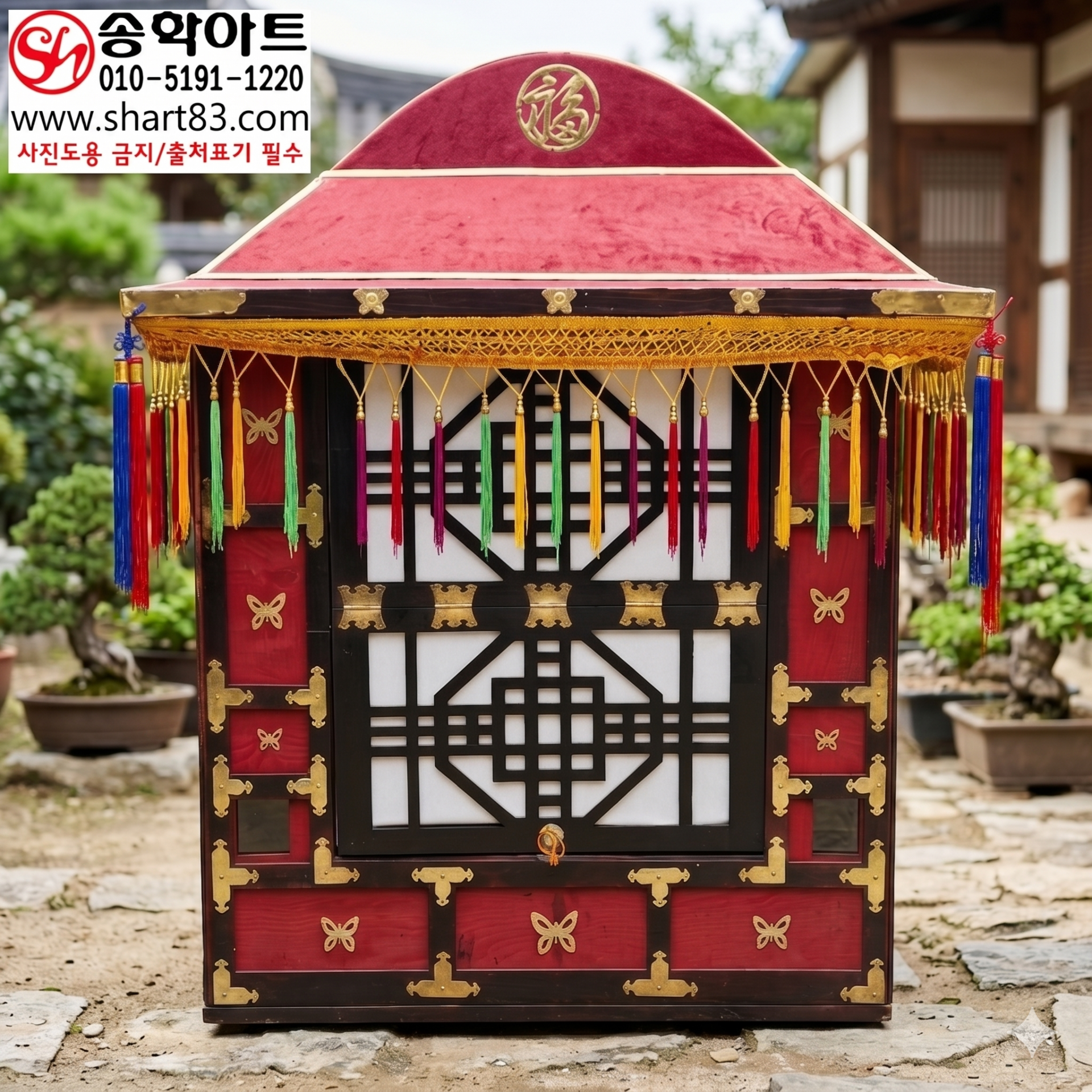 [제작/판매/대여] 한국 전통 가마 궁중행렬 조선시대 혼례용 꽃가마 의장 행렬 사극 촬영 축제 행사 포토존 소품 대여 제작 판매