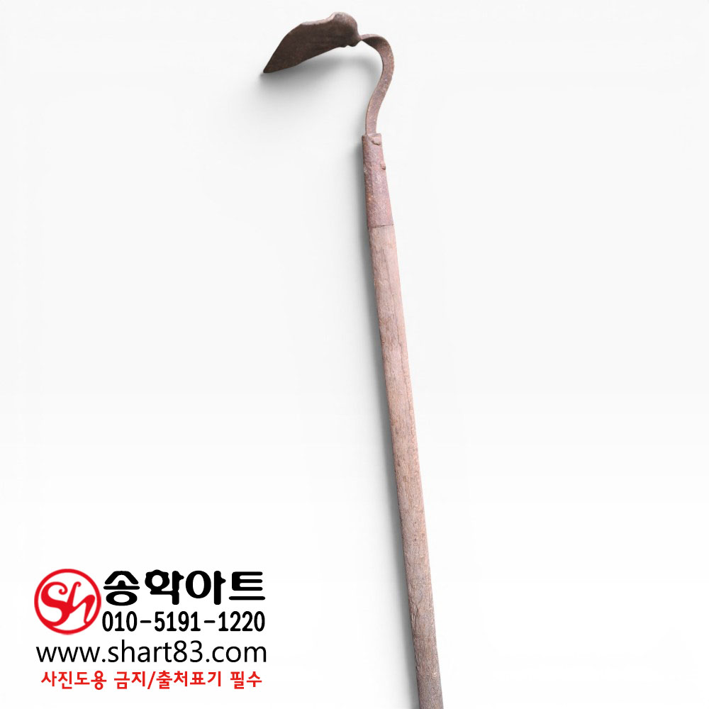 [옛날 농기구류] 넙적 괭이 가짓잎 갱이 납작머리 굉이 박물관 전시관 전통 농업 농사 도구 드라마 영화 행사 연출 옛날 소품