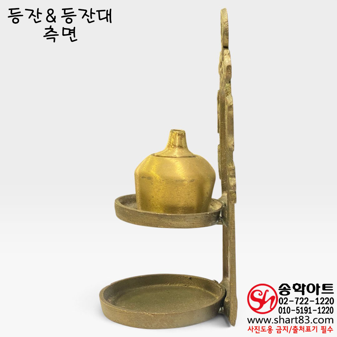 옛날 부엌 호롱대 황동 등잔대 한국 전통 민속 인테리어 오브제 소품 인센트 오일램프 활용 연출 실사용 가능