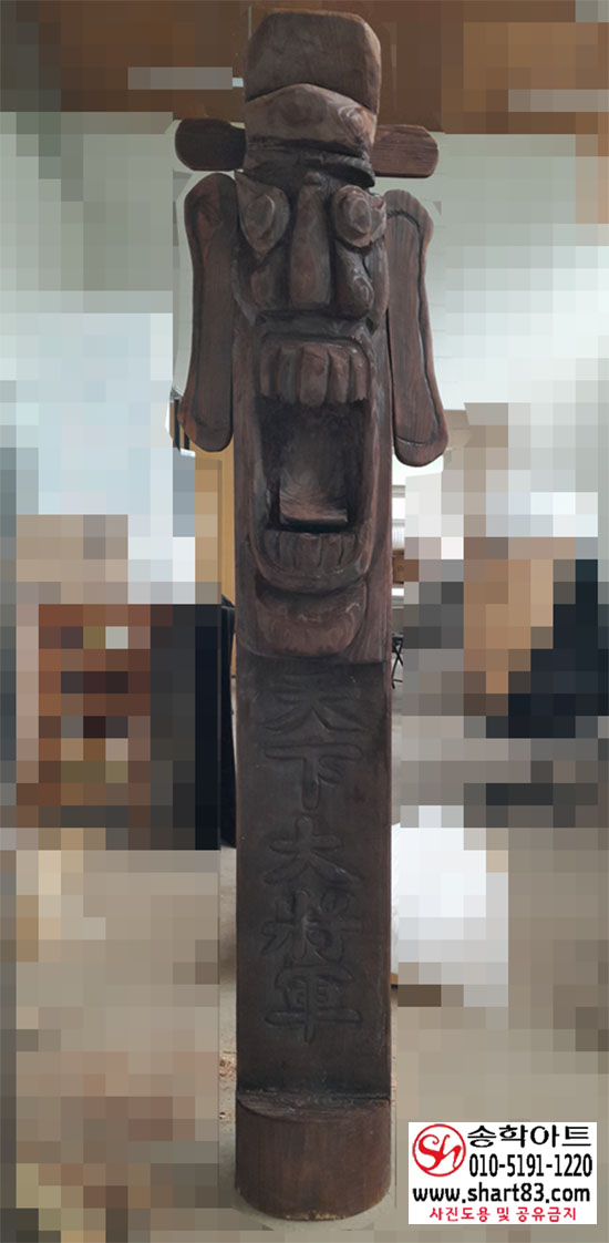 [제작 판매품] 테마 장승 제작 원목장승 나무장승 장승마을 조성 지하대장군 지하여장군 마을 축제 장승파크 전시장 공연 세트장 미니장승 중형장승 원목장승 대형장승 컬러풀 색색의 다양한 장승제작