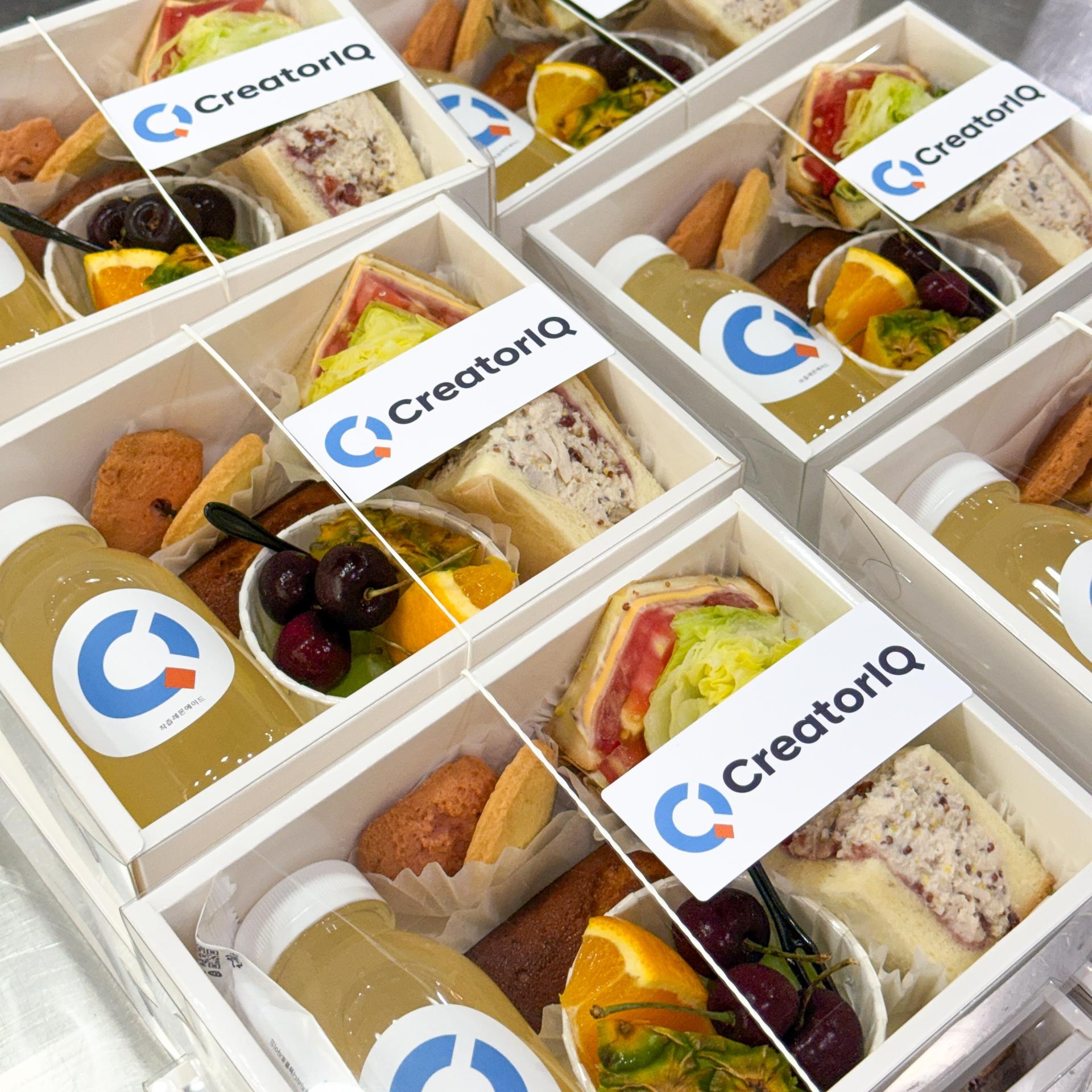 CreatorIQ 간식&음료 도시락