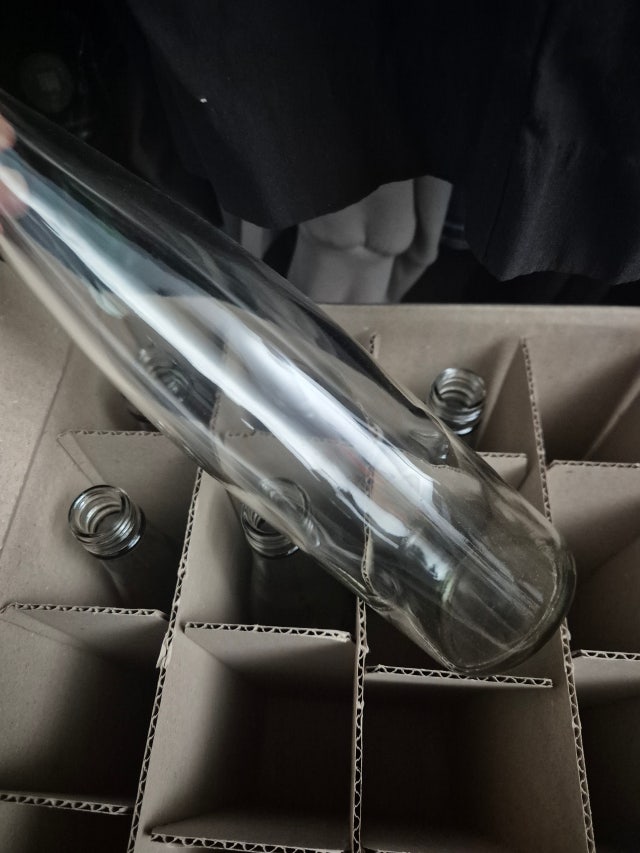 석류주300 유리병 1박스(42개) 300ml 전통주병 청하병 : 공병상회