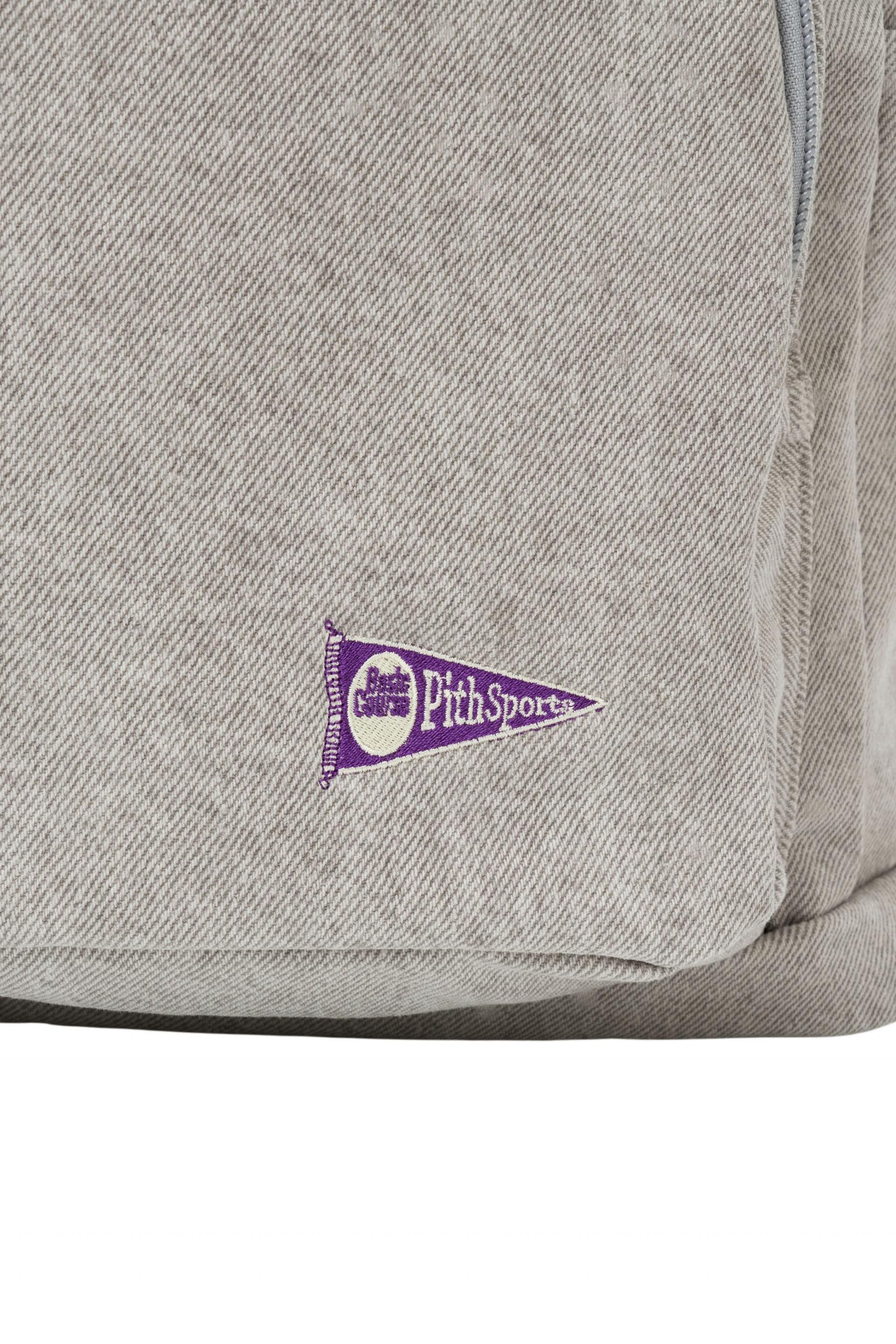 Washed Canvas Backpack (Ash Grey)
