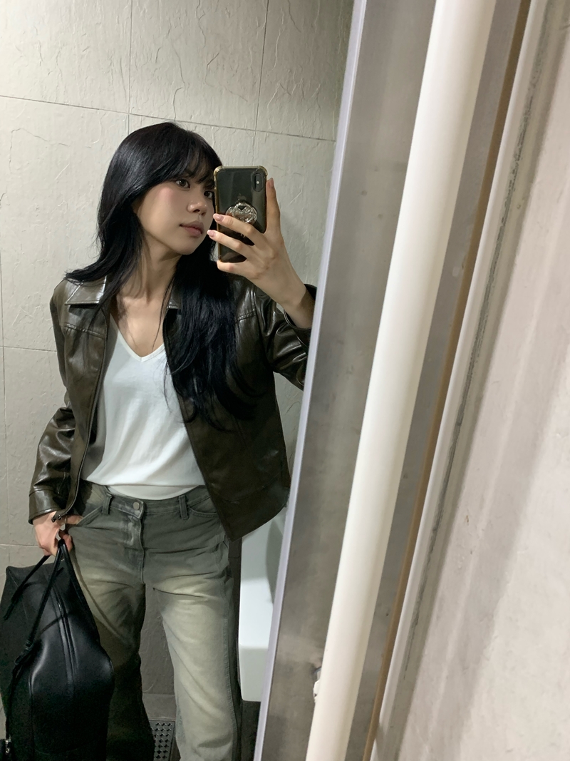 26FW LEATHER STANDARD JACKET *HQ
