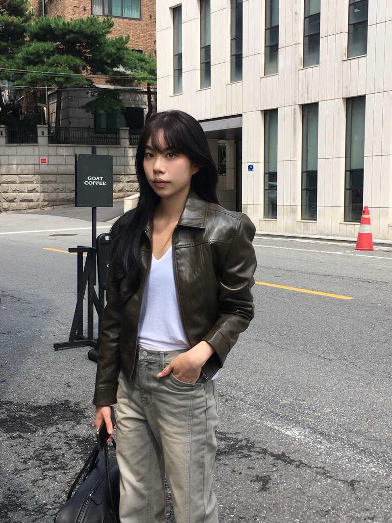 26FW LEATHER STANDARD JACKET *HQ