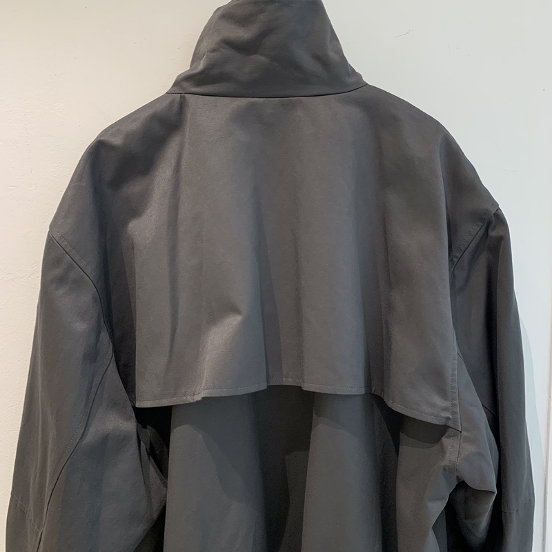 26FW OVER-FIT TRENCH COAT (CHARCOAL)