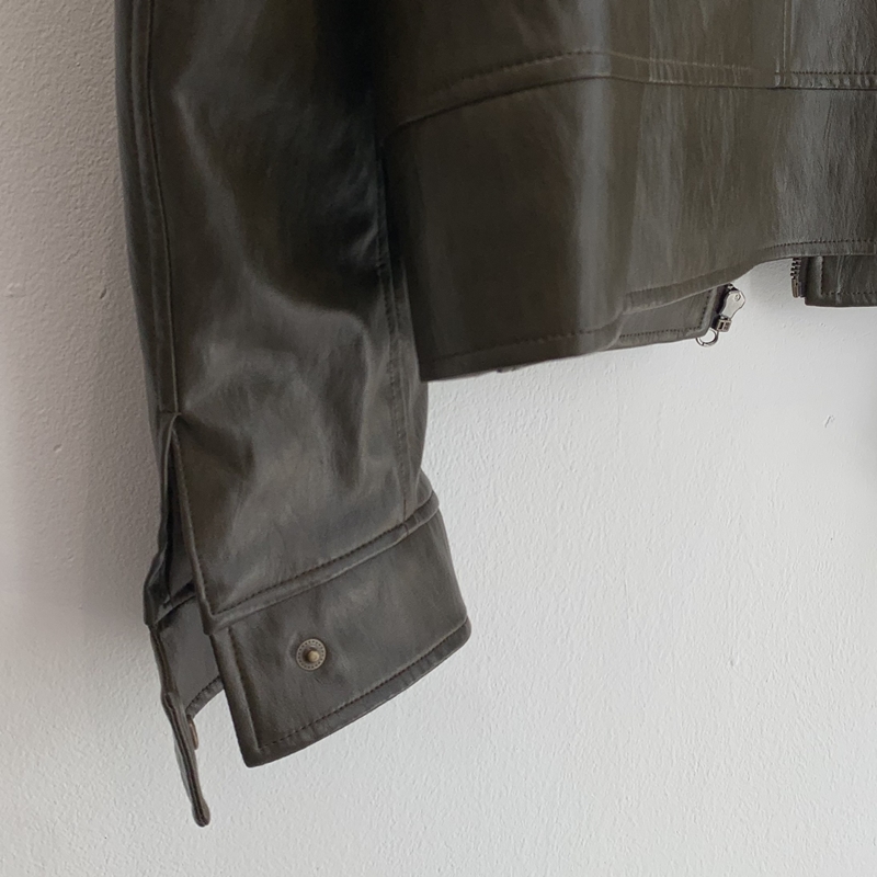 26FW LEATHER STANDARD JACKET *HQ