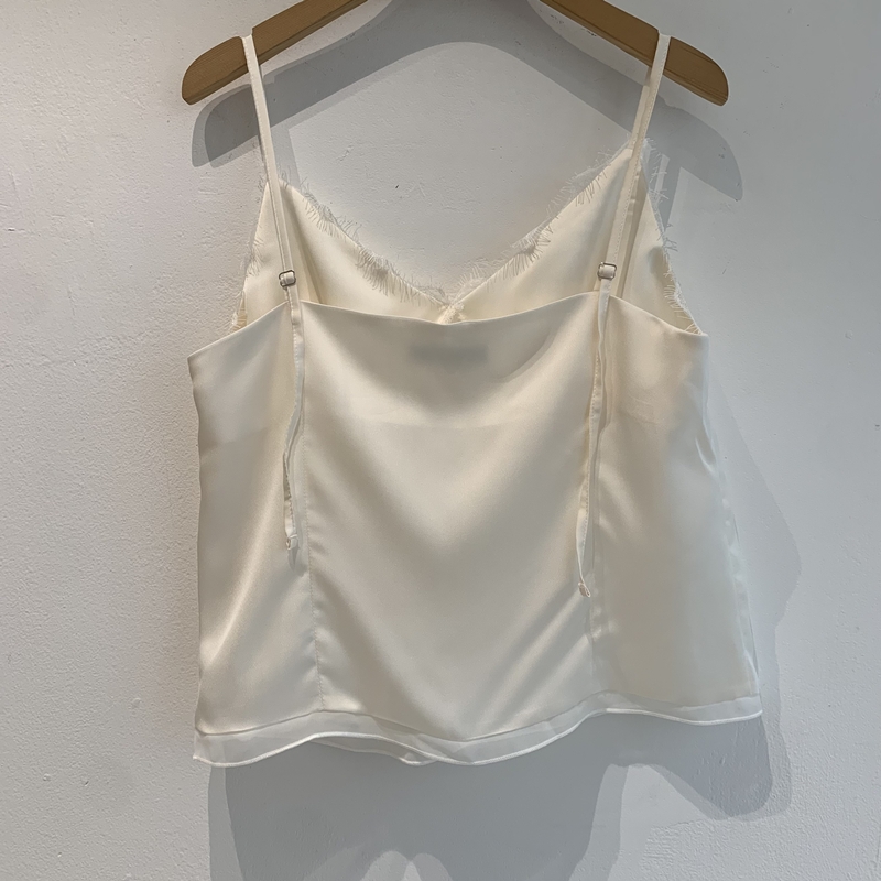 MOLD Satin lace SLEEVELESS *(2COLOR)