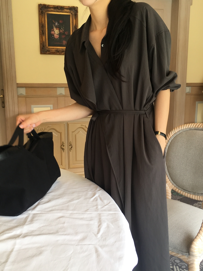 FW Robe Trench Shirt OPS (2COLOR)