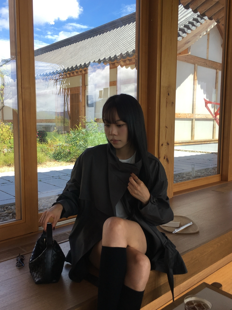 26FW OVER-FIT TRENCH COAT (CHARCOAL)