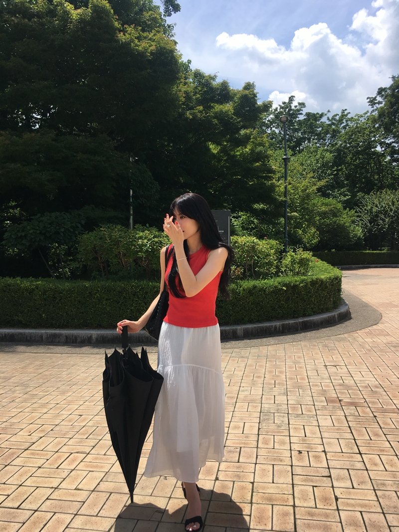 Summer 골지 Sleeveless (4COLOR)