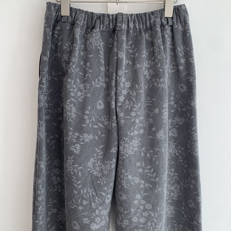 Flower pintuck denim PT