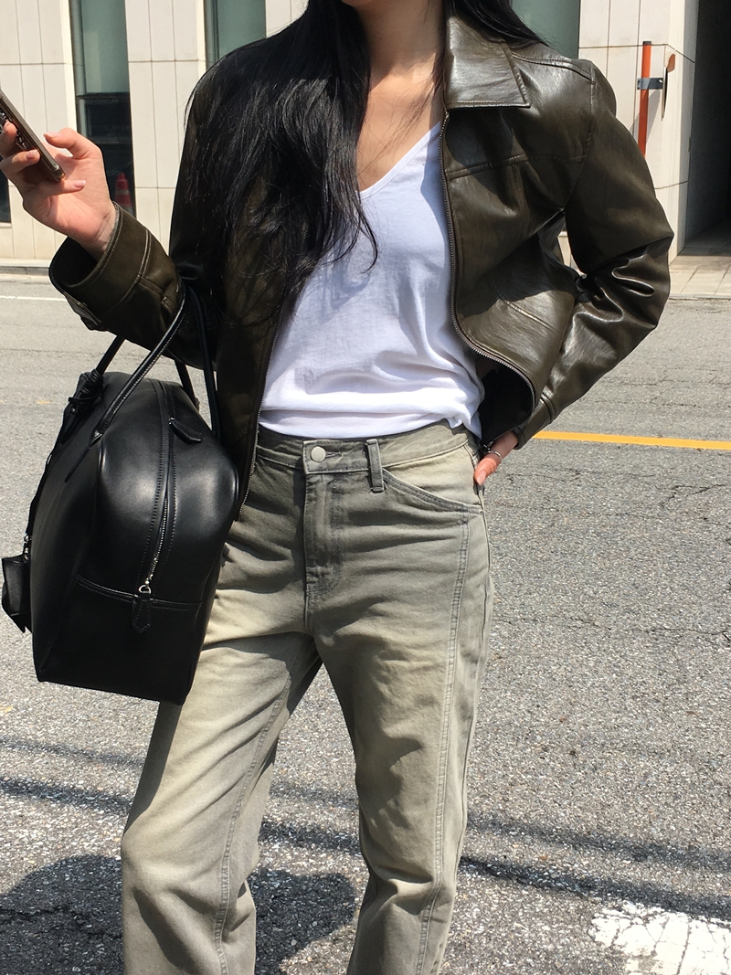 26FW LEATHER STANDARD JACKET *HQ