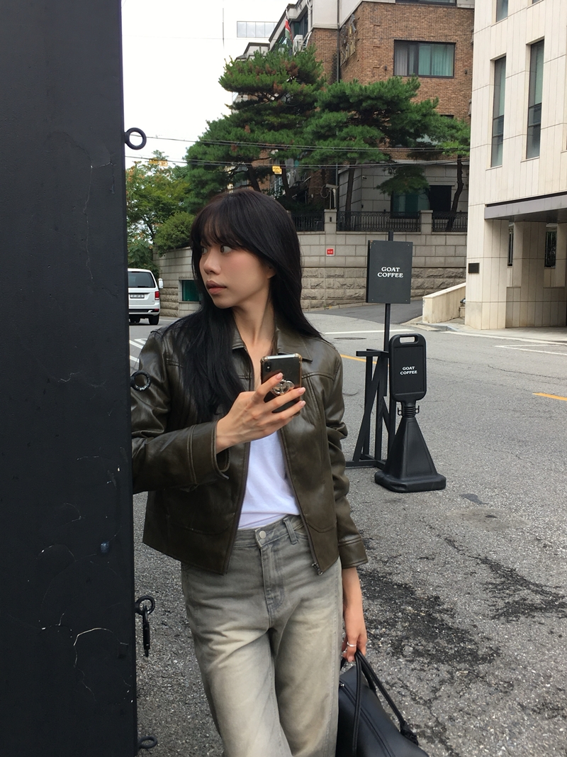 26FW LEATHER STANDARD JACKET *HQ