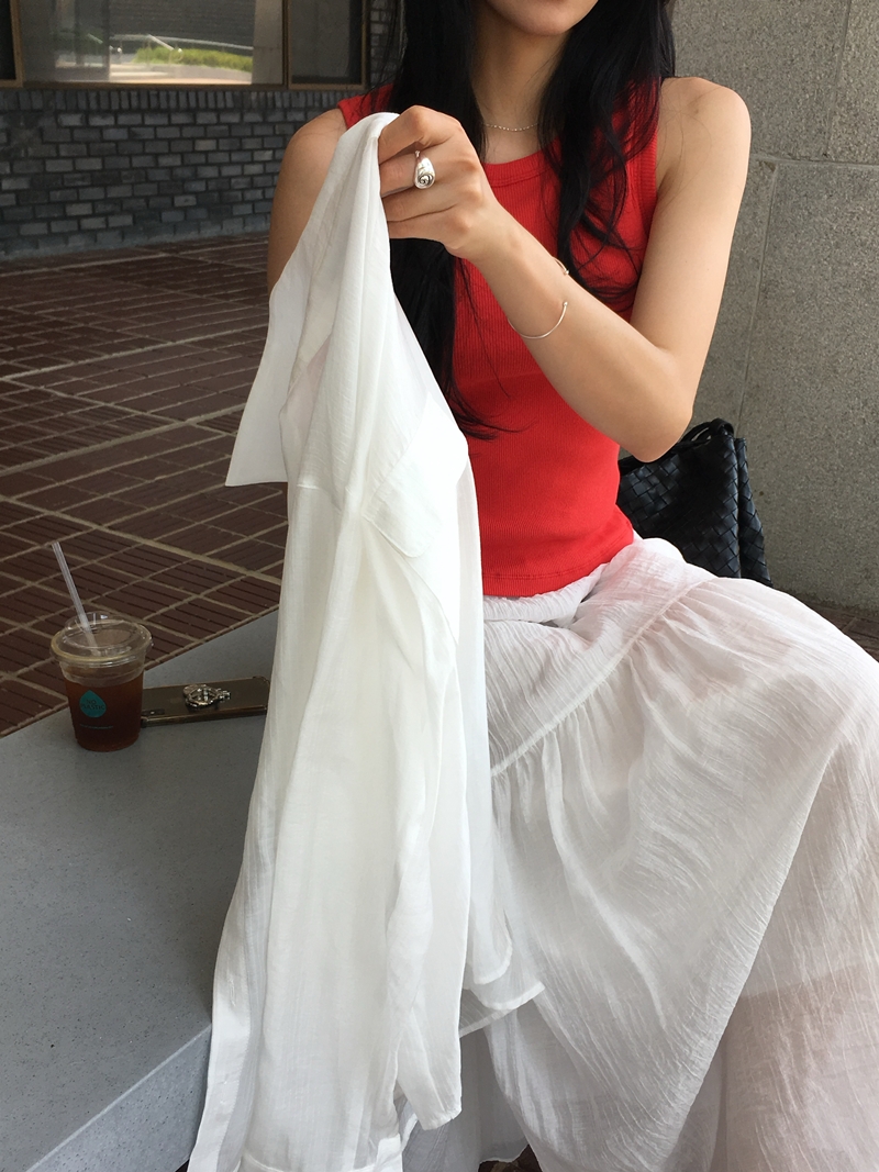 Summer 골지 Sleeveless (4COLOR)