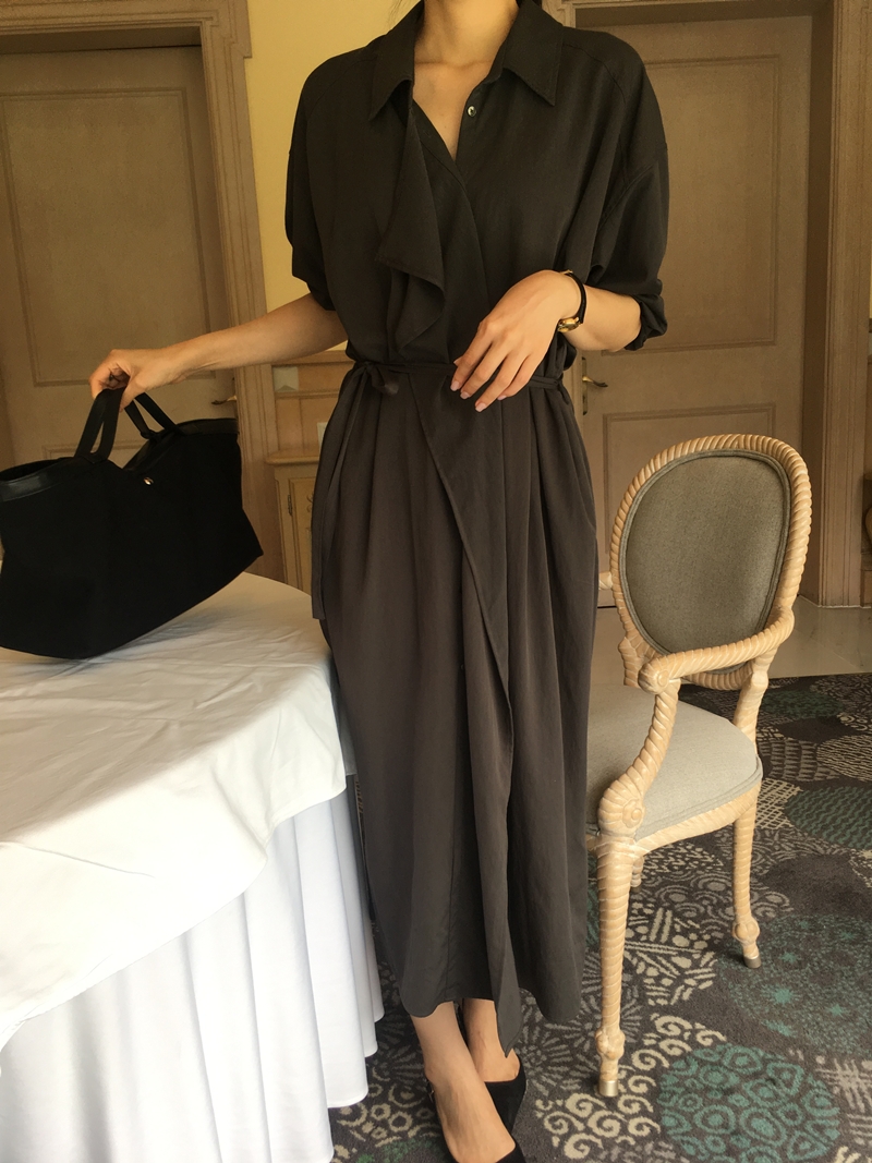 FW Robe Trench Shirt OPS (2COLOR)