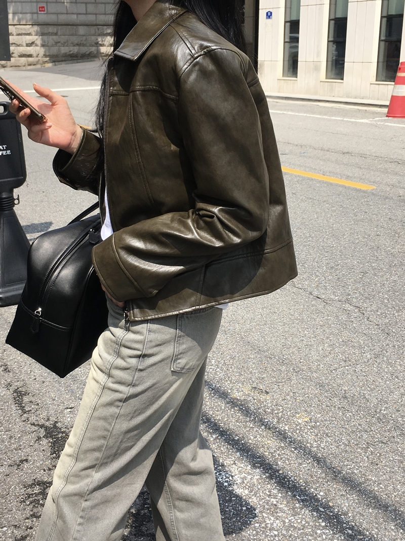 26FW LEATHER STANDARD JACKET *HQ